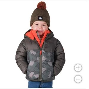 Snozu Kids' Jacket with Hat nwt